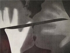 The Kiss by Man Ray